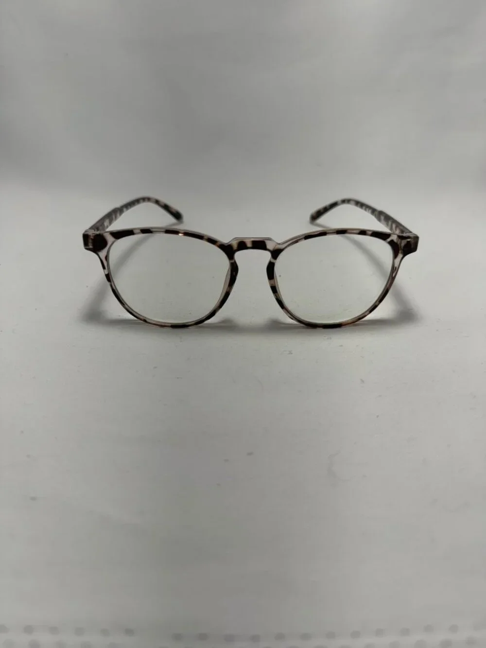 BOGO Designer Style Crystal Mocha Tortoise Eyeglasses - Frames Only